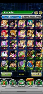 +100 chars SSR e LR Rank 424 DBZ Dokkan Battle - Others