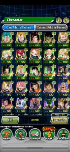 +100 chars SSR e LR Rank 424 DBZ Dokkan Battle - Others