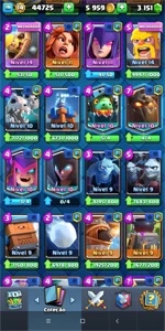 CONTA LEVEL 14 DESAFIANTE 3, TODAS AS CARTAS 28 LVL 14 - Clash Royale