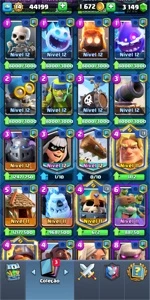 CONTA LEVEL 14 DESAFIANTE 3, TODAS AS CARTAS 28 LVL 14 - Clash Royale