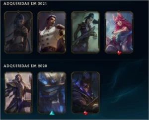 Conta league of legends com Zed dizimador de galáxias LOL