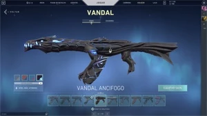 Conta Diamante 1 ex imortal, Pacote VCT + Ancifogo +15 skins - Valorant