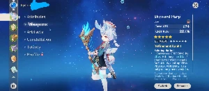Conta genshin impact AR/Level 50 (Sigewinne e Mizuki)