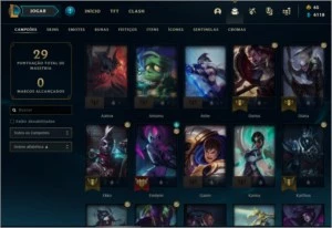 CONTA LOL DIAMANTE 4 - LEAGUE OF LEGENDS