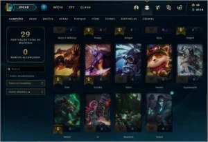 CONTA LOL DIAMANTE 4 - LEAGUE OF LEGENDS