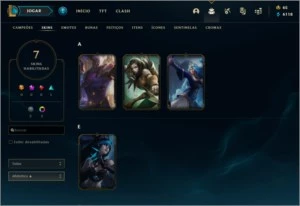 CONTA LOL DIAMANTE 4 - LEAGUE OF LEGENDS