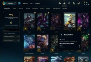 CONTA LOL DIAMANTE 4 - LEAGUE OF LEGENDS