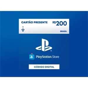 Cartao presente/Giftcard PlaystationStore 200R$ - Gift Cards