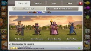 CONTA CV 13 CLASH OF CLANS 6 CONSTRUTORES