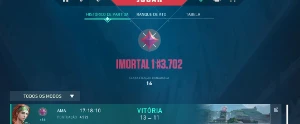 Conta imortal 1 muitas skins - Valorant