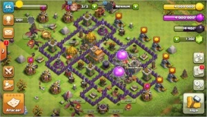 Conta Clash of Clans CV7 full + 1.300 gemas