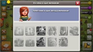 Conta Clash of Clans CV7 full + 1.300 gemas