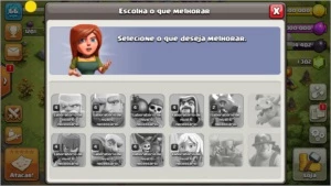 Conta Clash of Clans CV7 full + 1.300 gemas