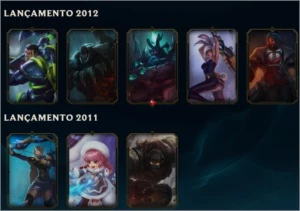 Conta de LoL 96 champs. 64 skins. - League of Legends