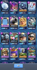 Queima De Estoque! Conta Clash Royale!!