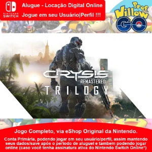 Nintendo Switch - Jogos Games Aluguel Locação Digital Online - Jogos (Mídia Digital)
