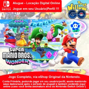 Nintendo Switch - Jogos Games Aluguel Locação Digital Online - Jogos (Mídia Digital)