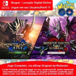 Nintendo Switch - Jogos Games Aluguel Locação Digital Online - Jogos (Mídia Digital)