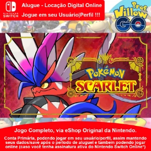 Nintendo Switch - Jogos Games Aluguel Locação Digital Online - Jogos (Mídia Digital)