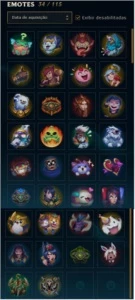 Conta League of Legends Ouro II LOL