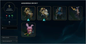 Conta League of Legends Ouro II LOL