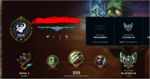 Conta LOL - League of Legends