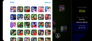 Conta efootball com Messi do Pack - eFootball PES