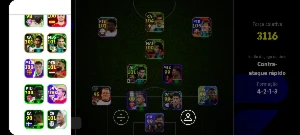 Conta efootball com Messi do Pack - eFootball PES