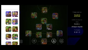 Conta com canavaro 106 e Messi do pack - eFootball PES