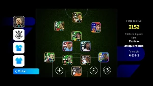 Conta com canavaro 106 e Messi do pack - eFootball PES
