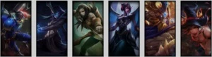 Conta de LOL Borda Platina - 39 campeões / 6 skins - League of Legends