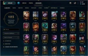 Conta de League Of legends Diamante 4 LOL