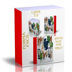 Capas 3D  Para Seu Ebook Ou Trabalho!