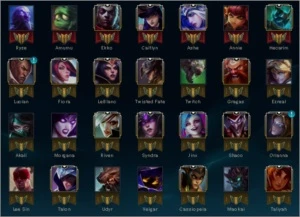 CONTA LEAGUE OF LEGENDS - DIAMANTE 5 LOL