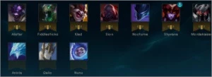 CONTA LEAGUE OF LEGENDS - DIAMANTE 5 LOL
