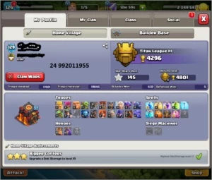 Clash Of Clans CV 10 Full