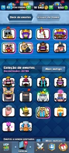 Conta nível 43 com campeões - Clash Royale