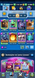 clash royale conta top de nivel 14, promoção