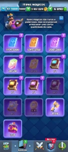 clash royale conta top de nivel 14, promoção