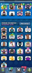 clash royale conta top de nivel 14, promoção