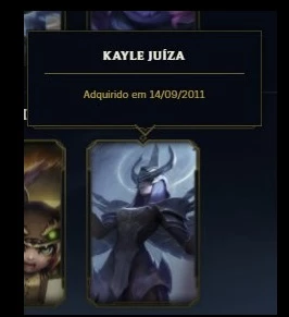 conta com KAYLE JUIZA / RAMMUS REI / ANNIE GOTICA - League of Legends LOL