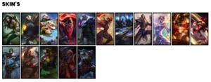 Conta Mestre - League of Legends LOL