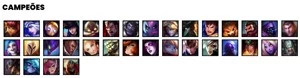 Conta Mestre - League of Legends LOL