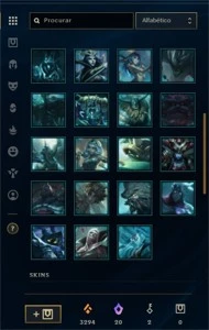 Conta Mestre - League of Legends LOL
