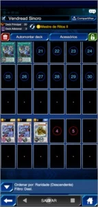 Conta Yugioh Duel Links Deck Vendread - Outros