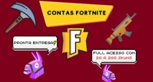 ⚡️ Conta Fortnite - teste sua sorte ✔️ 20-200 Skins✔️