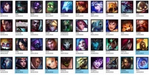 CONTA LEAGUE OF LEGENDS BR- 7 SKINS - 70 CHAMP - UNRANKED LOL