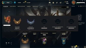 Conta De Lol 100+ Champs 136 Skins Faltando 20 Champs Gold 4 - League of Legends
