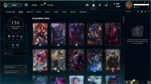 Conta De Lol 100+ Champs 136 Skins Faltando 20 Champs Gold 4 - League of Legends