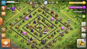 Vila Clash of Clans Cv 9 Full Mato